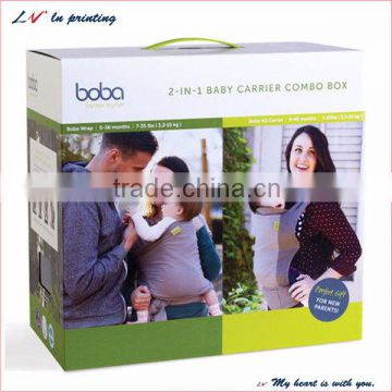 high quality babywearing cover packaging box in shanghai