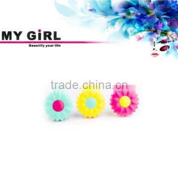 Newest High Performance Colorful Flower Shaped Tangle Brush