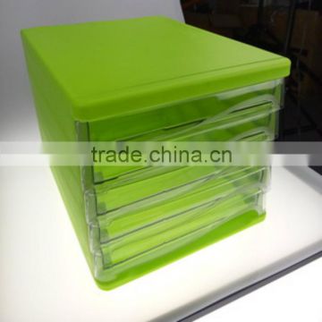 More function plastic box production with 5 drawer