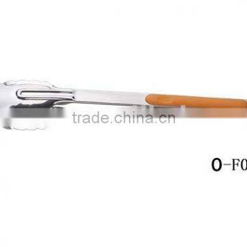 stainless steel BBQ food tong