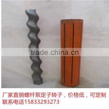 stator and rotor for rsingle screw pump