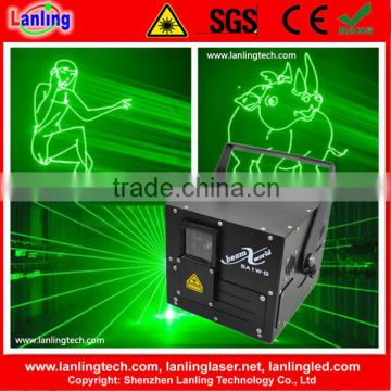 ILDA Animation 1000mw green SD laser