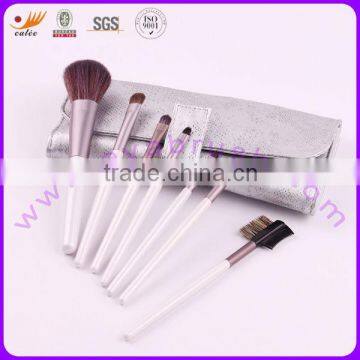 Hot Travelling design of 7-piece Makeup Brush Set with convenient case