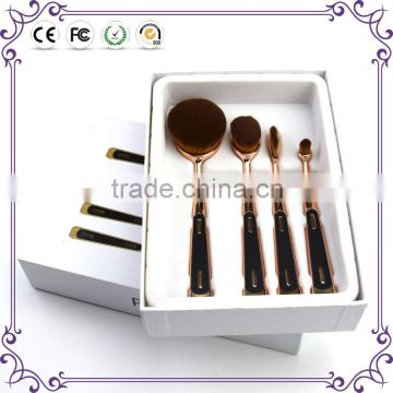 New products 2017 makeup tools toothbrush oval brush set private label