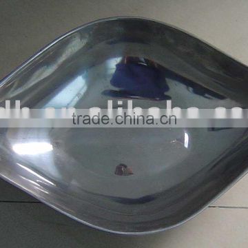 Stainless steel square food tray