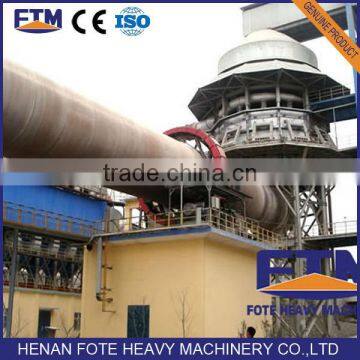 Leading manufacturer hot selling rotary kiln specification