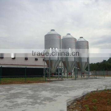 prefab steel structure layer egg chicken cage/poultry farm house design