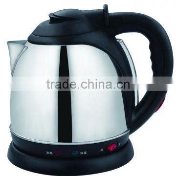 Keep warm Stainless steel electric water kettle with CE/CB