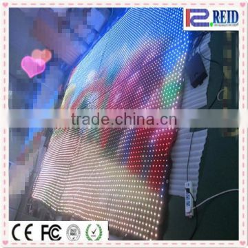 2017 New WS2821 IC video led Curtain Theater stage decoration