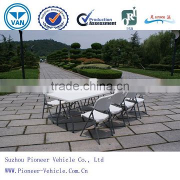2014 outdoor portable table and chairs(ISO approved)