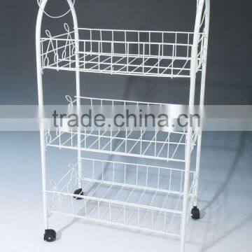 38-1 3-tier cart animal shape storage shelf