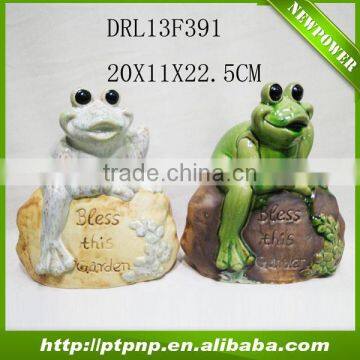 Cute Frog design home and garden decoration
