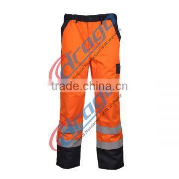 ASTM D1506 twill 280g fr water resistant pants