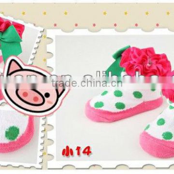 2015 new designs you could choose designs Baby princess socks