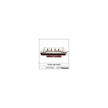Titanic cruise ship , boat model, decoration, collection, gift