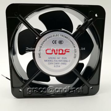 CNDF  AC axial fans 150x150x51MM 110/120VAC ventilation exhaust cooling fan TA15051HSL-1