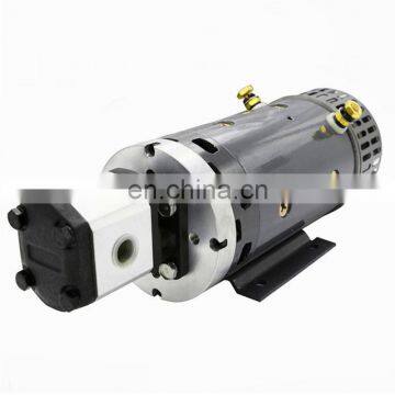 Brush DC 24volt Motor Hydraulic 3100RPM For Power Units:ZD2371