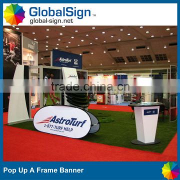 Shanghai GlobalSign advertising a banner for events
