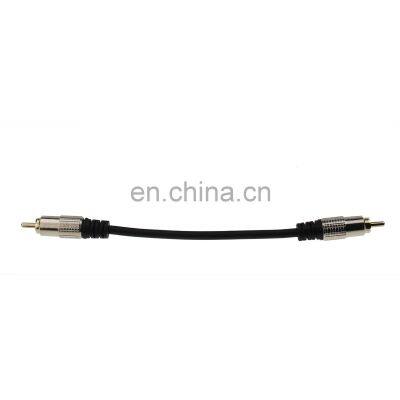 High Quality 1 RCA Male to 1 RCA male Adapter Audio RCA Cable