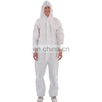 Disposable Civil worker Non sterile Ppe Personal Safety coveralls Single Use isolation Security And Hazmat Suit Coverall
