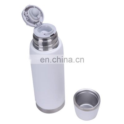 Outdoor Camping Sports Water Bottle Stainless steel Vacuum Insulated  Coffee Bottle Eco-Friendly Waterproof Festival  Gift Cups