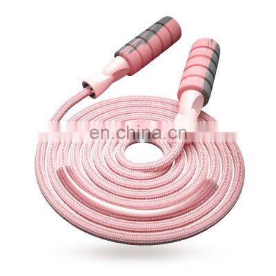 New Design Pvc Skip Rope Fitness Exercise Adjustable Plastic Professional Weighted Speed Jumping Rope