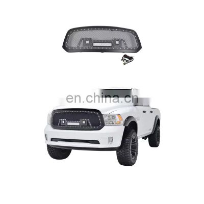 4x4 Automotive Parts & Accessories Maiker offroad black grille with light for Dodge Ram 1500 2013-2018