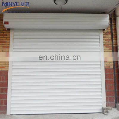 Remote Control Electric Aluminum Roll Up Garage Doors Residential Automatic