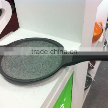 Food standard granite stone frying pans without coating