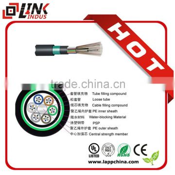 Optical fiber cable armored under ground GYTY53 fiber cable