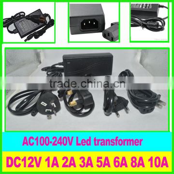 12V10A 120W Power Supply LED Switching Power Adapter AC to DC Voltage Converter Transformer universal AC adapter 12V