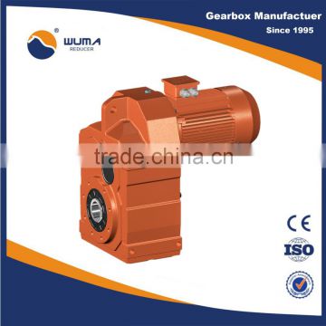 F parallel shaft helical gear box
