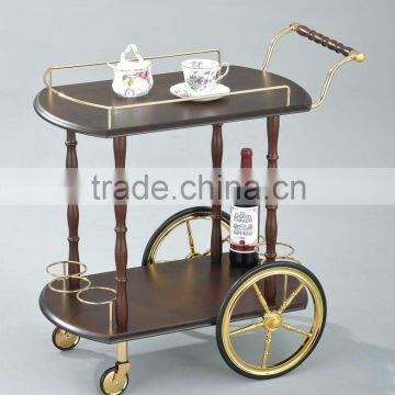 Serving Cart/ Wood Serving Trolley