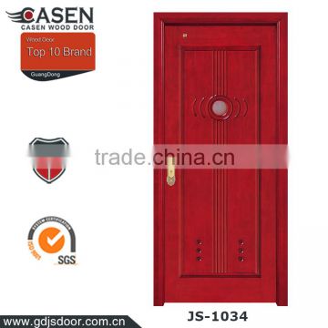 China suppliers hot sale glass modern lowes exterior wood doors for front door
