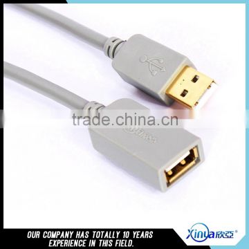 Xinya hot selling USB 2.0 Male to Female USB Cable Extension Cable Cord Extender