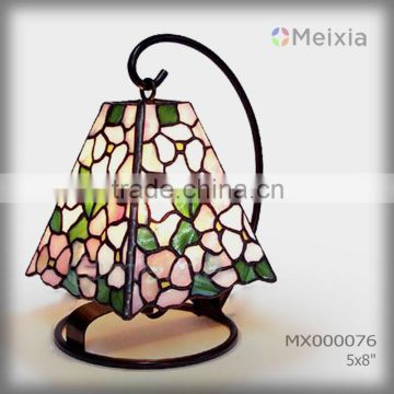 MX000076 china wholesale tiffany style stained glass lamp for table home decoration