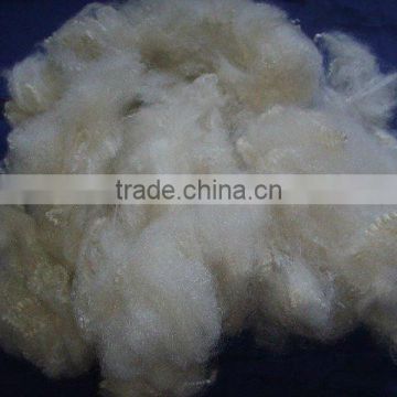 6DX51MM Raw White Non-siliconized polyester staple fiber/6DX51MM raw white PSF
