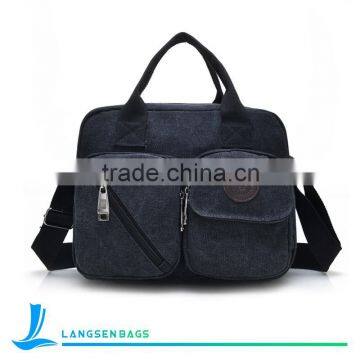 hot sale canvas shoulder bags for men handbag