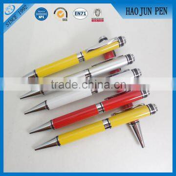 2016 new arrive high end metal ballpoint pen as promotional gifts