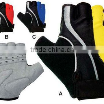 Summer Cycling Gloves, Leather Cycling Gloves, Gel Padded Cycling Gloves