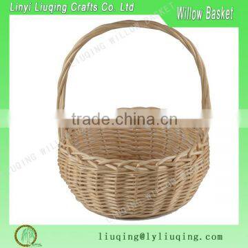 Factory wholesale round natural handled Wicker baguette basket /Cheap wicker bread baskets/Washable bread basket                        
                                                Quality Choice