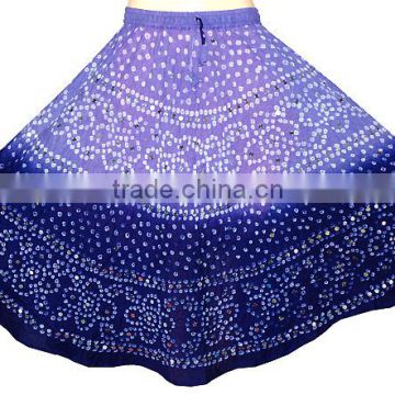 Bandhej Skirts / Indian Long Skirts / Traditional Cotton Skirts