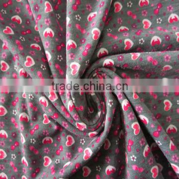 Knitted 100% Polyester Spandex Printing Fabric