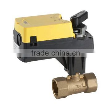 2 way ball valve with electric actuator-AC220V