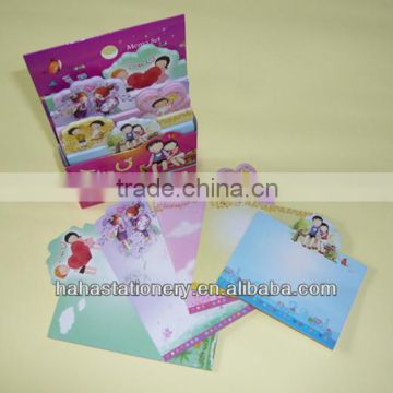 Cute memo pad for kid/customized note pad ,whenzhou