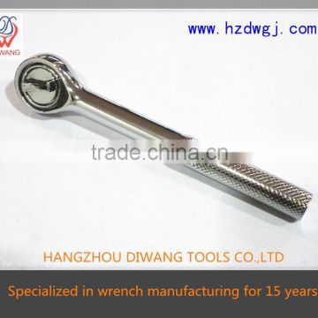 High Quality Round-headed Knurling Ratchet Wrench