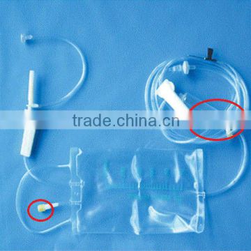 non-sterile rubber bulb for infusion and transfusion set with high quality