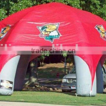 large inflatable outdoor advertising tent with logo