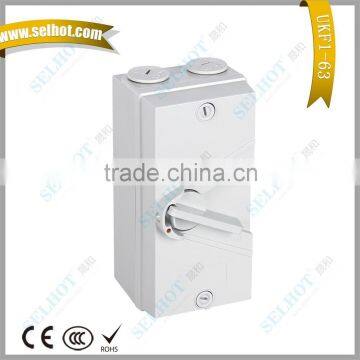 UL approved PVC box /junction box /distribution box Isolating Switch