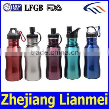 zhejiang lianmei company stainless steel sports water bottle